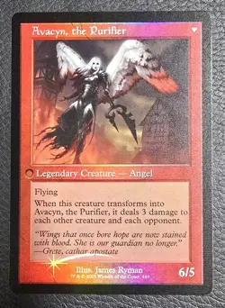 Archangel Avacyn (Retro Frame) Innistrad Remastered Foil MTG Magic NM Card - Image 2