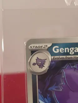 Gengar Paldean Fates 57/91 Uncommon NM EN Pokemon TCG Card Free Ship Ghost. - Image 3