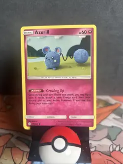 Azurill Sm-Cosmic Eclipse Regular Card 146/236 NM Condition - Image 1