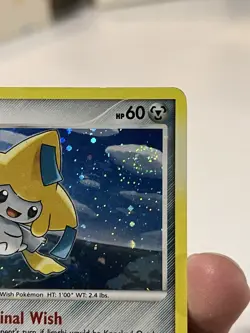 Jirachi 7/111 Rising Rivals Holo Rare Basic 60HP Pokemon TCG Card 2009 - Image 3