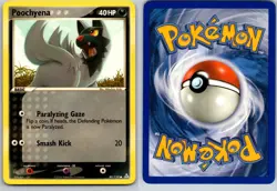 POOCHYENA 80/110 HP HOLON PHANTOMS POKEMON CARD TCG LP 2006 - Image 1