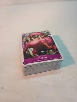 (1) Pre-owned Op 02 One Piece TCG 58 Bulk Uncom/ Commons Cards Lot Dups In Lot. - Image 2