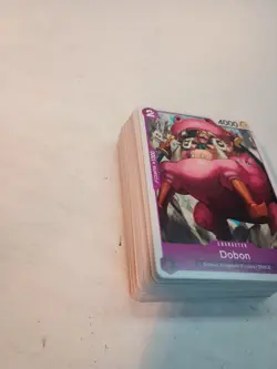 (1) Pre-owned Op 02 One Piece TCG 58 Bulk Uncom/ Commons Cards Lot Dups In Lot. - Image 3