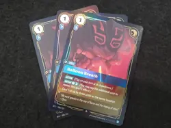 3X-BELLOWS BREATH 080/221 RIFTBOUND - SPIRITFORGED FOIL ENGLISH CARD - Image 1