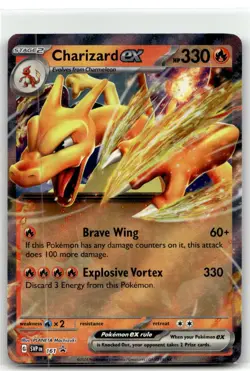 Charizard ex - Promo SV: Scarlet & Violet Promo Cards 161 NM - Image 1