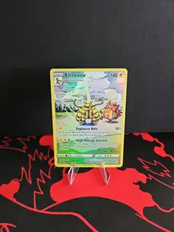 Pokemon TCG Electivire Crown Zenith Galarian Gallery Holo Rare Card GG08/GG70 - Image 1
