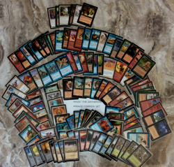 MIRAGE Complete Common Set 126 cards MTG PLUS LANDS Unplayed Near MInt - Image 1