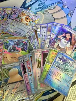 95+ Pokemon Card Lot - EX - V - Full Art - Pokeball/Masterball - ETC - ALL NM - Image 3