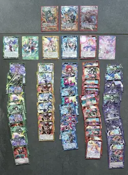 Z/X Zillions of Enemy X B49 SR R+ & N Cards Lot TCG Anime - Image 1