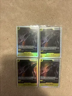 One Piece CCG Gecko Moria 4x Card Playset OP14-104 SR - English - Image 2