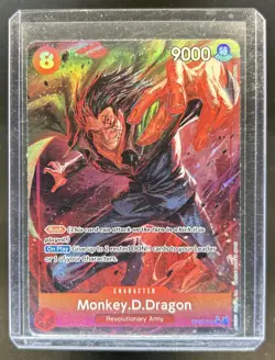 2024 One Piece 500 Years in the Future Monkey.D.Dragon Alternate Art #OP07-015 - Image 1