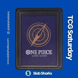 2026 ONE PIECE AZURE SEA'S SEVEN #OP14-009 TRAFALGAR LAW SR ALTERNATE ART - Image 2