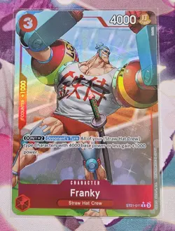 Franky ST21-011 Starter Deck EX: Gear 5 NM/Near Mint One Piece - Image 1