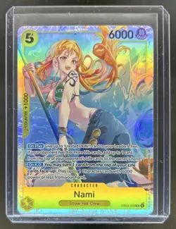 2026 One Piece Heroines Edition Nami Super Rare #EB03-053 - Image 1