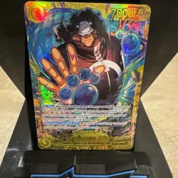 One Piece CCG OP12-119 Bartholomew Kuma Secret Rare Card (SEC) English - Image 1
