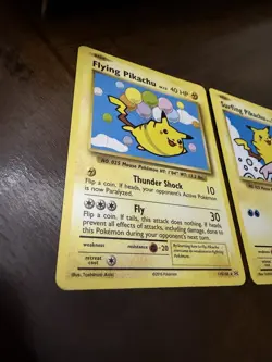 Pokemon Flying Pikachu Surfing Pikachu 2016 110/108 111/108 Card Lot English - Image 2