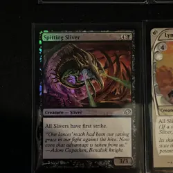 Foil old Sliver Collection Magic the Gathering Near Mint Lot 7 cards Foil - Image 5
