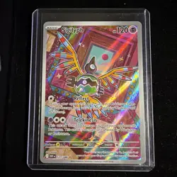 Sigilyph 121/086 Pokemon TCG White Flare Illustration Rare Card NM/M Condition - Image 1