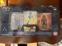 Bandai Dragon Ball Super Card Game History of Vegeta Box Foil Reprint - Image 1