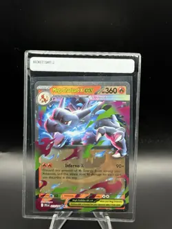 Mega Charizard X ex 013/094 Phantasmal Flames Double Rare English Pokemon Card - Image 1