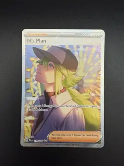N’s Plan SAR 170/086 Black Bolt English Pokemon Card Scarlet & Violet - Image 1
