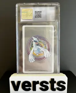 Pokemon Card Japanese Suicune Silver Poker Set Non-Holo CGC 9 Mint - Image 2