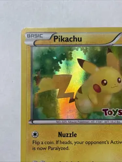 Pokemon Pikachu TCG Stamped Holo Promo Card 26/83 Toys R US - Image 3