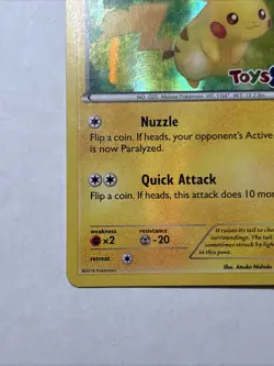 Pokemon Pikachu TCG Stamped Holo Promo Card 26/83 Toys R US - Image 5