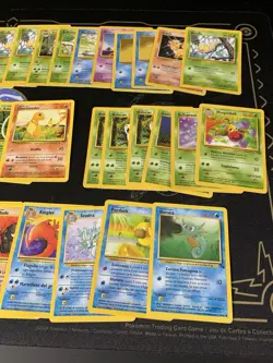 Pokemon 56 Italian Base Set Jungle Fossil - Mixed Card Lot LP-HP - Image 4