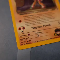Pokemon Rocket's Hitmonchan Gym Heroes Holo Rare Card 11/132 60 HP - Image 5