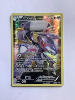 Genesect XY119 Black Star Promo 2016 Full Art Holo Rare Pokemon Card TCG NM - Image 1