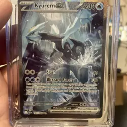 Pokemon TCG Kyurem EX Card 165/086 Sir Scarlet Violet Black Cgc 10 Gem Mint - Image 3