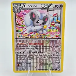 Pokemon TCG Cinccino RC19/RC25 Legendary Treasures Holo Rare Card LP - Image 1