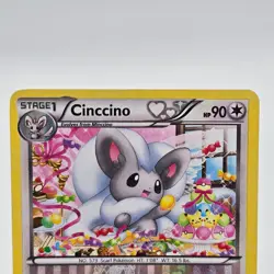 Pokemon TCG Cinccino RC19/RC25 Legendary Treasures Holo Rare Card LP - Image 3