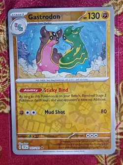 Reverse Foil Gastrodon 107/191 Surging Sparks Pokemon Card - Image 1