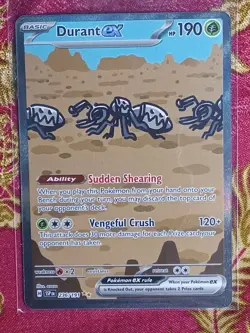 Special Illustration Rare Durant Ex 236/191 Surging Sparks Pokemon secret Card - Image 1