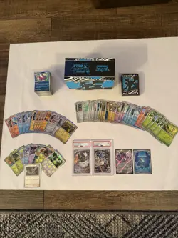 Pokemon TCG Black Bolt Bulk Cards - 2 PSA 9 Graded - WF Promo - 200 Cards -EX IR - Image 1