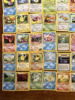 50+ Vintage Pokemon Cards Lot - WOTC Base Set - Image 5