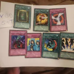 Lot Of Old Yugioh Cards Spells+Traps - Image 1