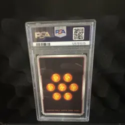 Bandai Dragon Ball Super Card Game Son Goku FB05-100 Alternate Art Foil PSA 10 - Image 2