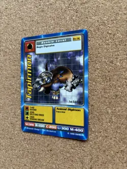 Tapirmon Bo-36 1st Edition Digimon Trading Card, Rare Bandai - Image 3