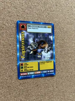 Tapirmon Bo-36 1st Edition Digimon Trading Card, Rare Bandai - Image 4