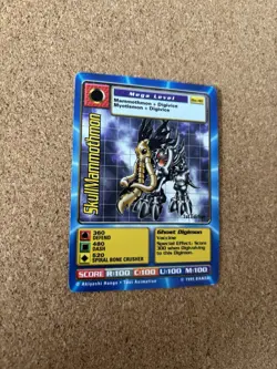 SkullMammothmon Bo-40 First Edition Digimon Trading Card, Rare Bandai - Image 3