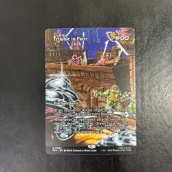 Trouble in Pairs #0003 Mythic Teenage Mutant Ninja Turtles Borderless MTG NM - Image 3