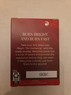 MTG Magic The Gathering 2024 Red Welcome Deck Cards - NEW in Box - Image 2