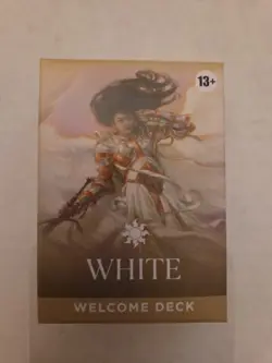 Wizards of the Coast Magic: The Gathering Welcome Deck WHITE Factory Sealed - Image 1