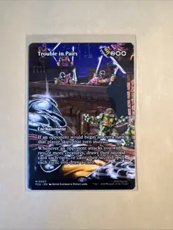 MTG Trouble in Pairs PZA 0003 M NM Regular Borderless - Image 2