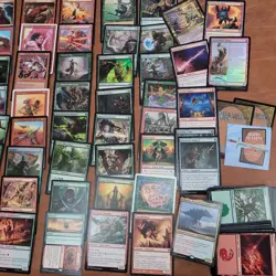 Custom Commander MTG Deck Magic = Red Green **ELVES ELF** Tribal Power Matters - Image 2