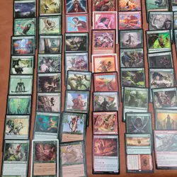 Custom Commander MTG Deck Magic = Red Green **ELVES ELF** Tribal Power Matters - Image 3