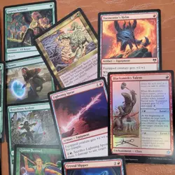 Custom Commander MTG Deck Magic = Red Green **ELVES ELF** Tribal Power Matters - Image 4